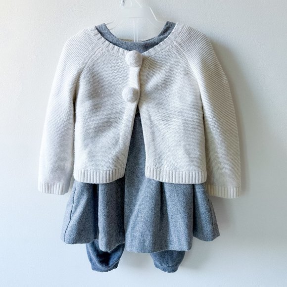 Fancy 3 pieces Jacadi ensemble - Picture 1 of 5